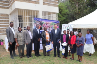 ADSE CEO, USAID and County stakeholders during the USAID Mission Directors Visit at the Kitui site office.